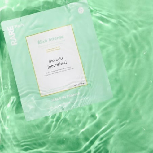 Питательная маска для лица RARE Paris Elixir Intence с гиалуроновой кислотой и скваланом