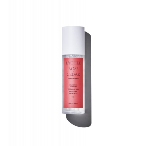 Міст для волосся 2 лічі-троянда-кедр RATED GREEN Detangling Perfume Hair Mist Lychee-Rose-Cedar 80ml