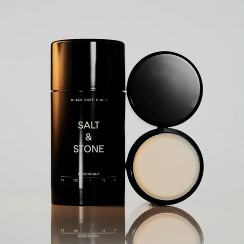 Натуральный дезодорант с ароматом черной розы и уда SALT & STONE, 75 g