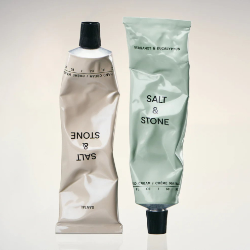 Зволожуючий крем для рук із ароматом сандалу і ветивера SALT &STONE, 60 ml