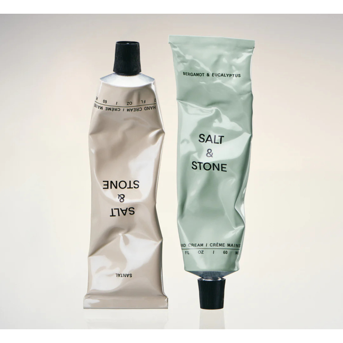 Зволожуючий крем для рук із ароматом сандалу і ветивера SALT &STONE, 60 ml