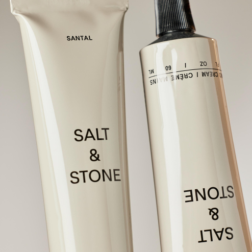 Зволожуючий крем для рук із ароматом сандалу і ветивера SALT &STONE, 60 ml