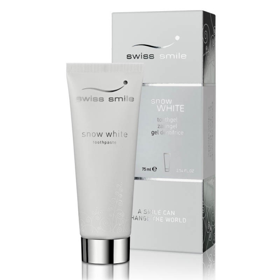 Відбілююча зубна паста Сніжно-біла Swiss Smile snow white 75ml