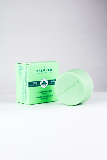 VALQUER Твердий шампунь-кондиціонер 70г(сухе волосся) 2 IN 1 SHAMPOO BAR HAIR REPAIR 70г