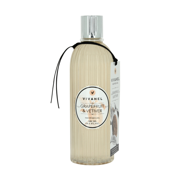 Гель для душу грейпфрут і ветівер VIVIAN GRAY VIVANEL 300 ml