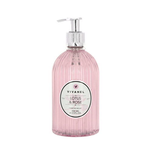 Крем-мило для рук лотос і троянда VIVIAN GRAY VIVANEL 350 ml