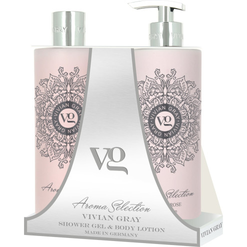 Набор Гель для душа & Лосьон для тела Лотос и роза VIVIAN GRAY 2х500 ml
