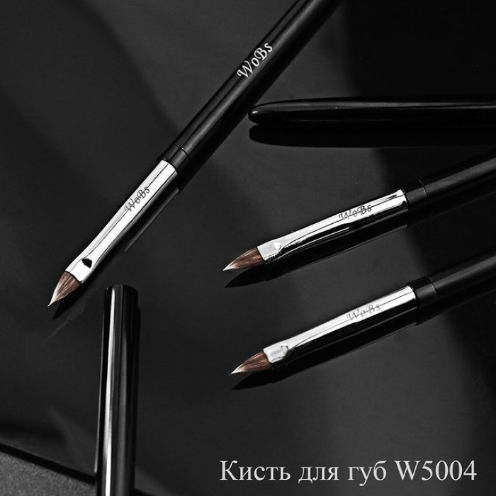 Пензлик для губ (синтетика) WOBS W5004