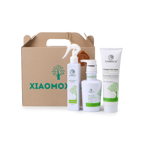 Xiaomoxuan Подарунковий Набір для Волосся №3: зволожуючий шампунь 300мл, Collagen Hair Mask 260 ml,