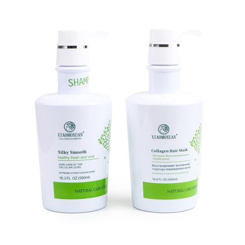 Xiaomoxuan Подарунковий набір для волосся №1: Collagen Shampoo 550 ml,  Collagen Hair Mask 550 m