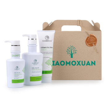 Xiaomoxuan Подарунковий Набір для Волосся №2: зволожуючий шампунь 300 мл, Collagen Hair Mask 260 ml,