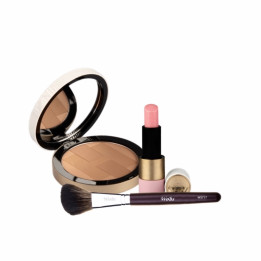 Набор "Секрет сияния лица и губ" Glowing Finish Set