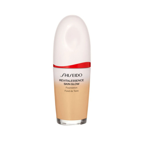Тональная основа SHISEIDO Revitalessence Skin Glow Foundation SPF30, 30 мл в оттенке: 250 Sand