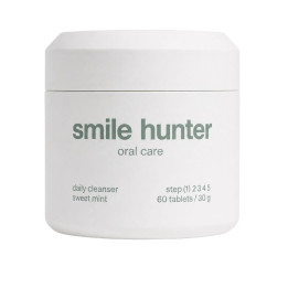 Таблетки для чищення зубів SMILE HUNTER daily cleanser 60шт. зі смаком: sweet mint