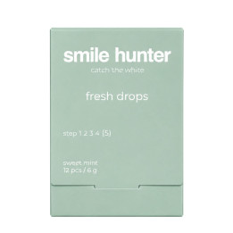 Конфеты без сахара SMILE HUNTER fresh drops sweet mint 12шт.