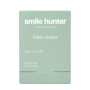 Цукерки без цукру SMILE HUNTER fresh drops sweet mint 12шт.