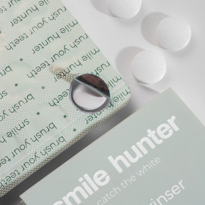 Ополіскувач у таблетках Smile Hunter Daily Rinser Sweet Mint 12 шт