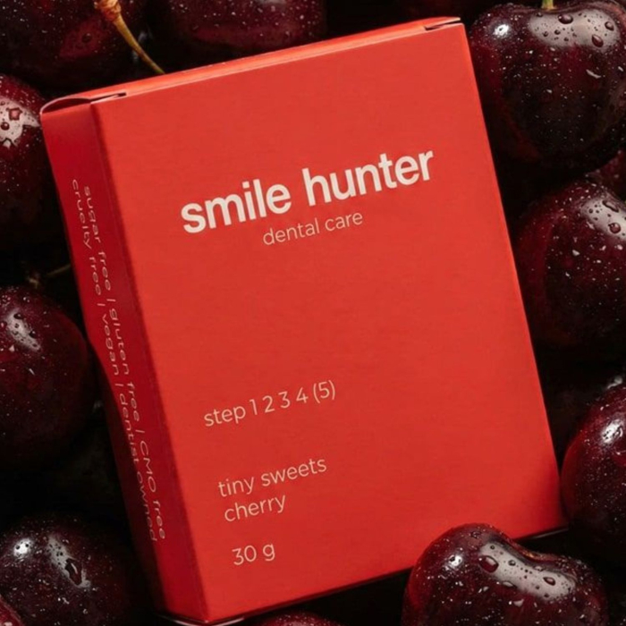 Льодяники без цукру Smile Hunter Tiny Sweets Cherry 30 г
