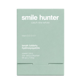 Таблетки для чистки зубов БЛІСТЕР  SMILE HUNTER daily cleanser 60шт 