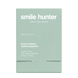 Таблетки для чищення зубів БЛІСТЕР  SMILE HUNTER daily cleanser 60шт 
