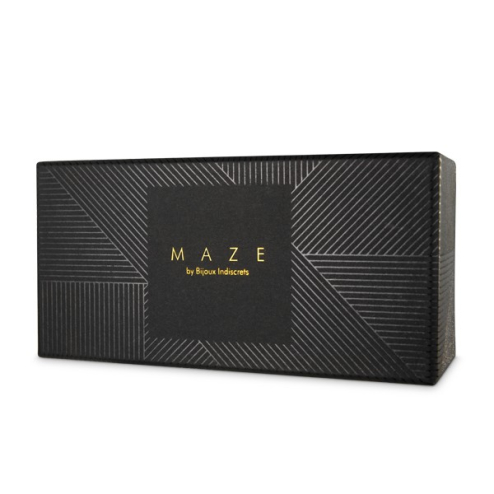 Чокер з кільцем і довгим пензликом MAZE колір: коричневий Bijoux Indiscrets (Іспанія)