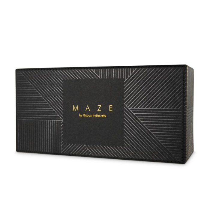 Чокер з кільцем і довгим пензликом MAZE колір: коричневий Bijoux Indiscrets (Іспанія)