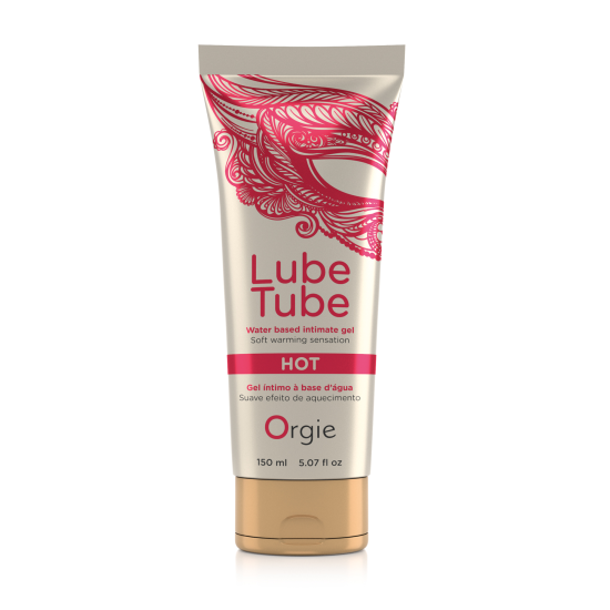 Зігріваюча змазка (лубрикант)  LUBE TUBE HOT, 150 мл  ORGIE (Бразилія-Португалія)