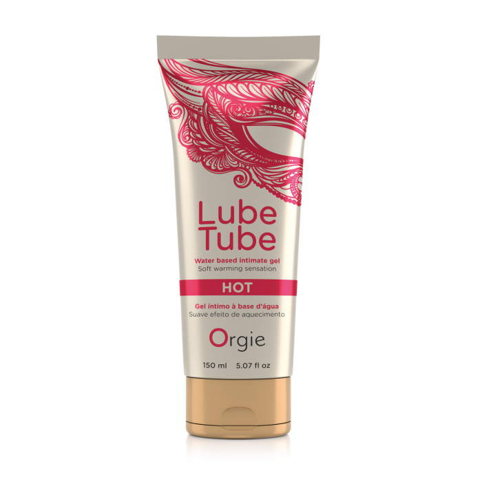 Зігріваюча змазка (лубрикант)  LUBE TUBE HOT, 150 мл  ORGIE (Бразилія-Португалія)