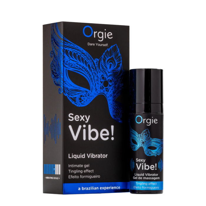 Рідкий вібратор SEXY VIBE  для чутливих, 15 мл  ORGIE (Бразилія-Португалія)