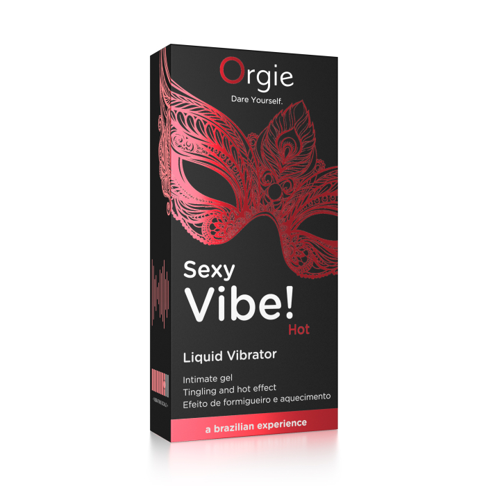 Рідкий вібратор  SEXY VIBE, 15 мл  вібрація + зігріваючий ефект  ORGIE (Бразилія-Португалія)