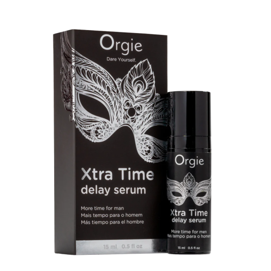 Сиворотка-пролонгатор X-TRA TIME   Delay Serum, 15 мл  ORGIE (Бразилія-Португалія)