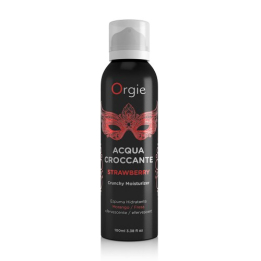 Шипуча зволожуюча пінка для масажу Acqua Crocante, 150 мл.  аромат: полуниця ORGIE (Бразилія-Португалія)