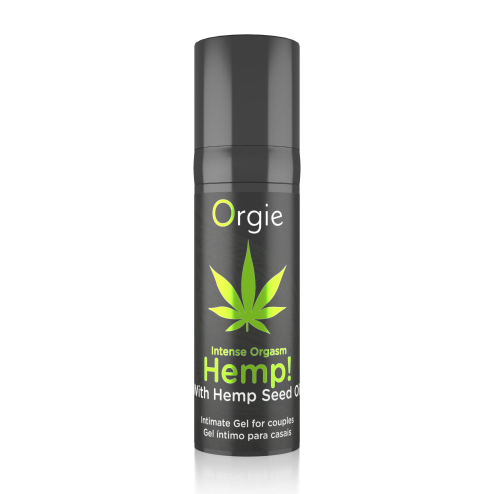 Посилювач оргазму  Intense Orgasm Hemp!, 15 мл.  з олією канабісу ORGIE (Бразилія-Португалія)