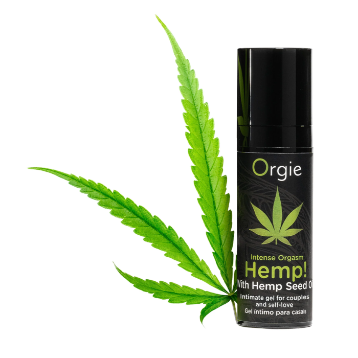 Посилювач оргазму  Intense Orgasm Hemp!, 15 мл.  з олією канабісу ORGIE (Бразилія-Португалія)