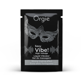 САШЕТ  Рідкий вібратор SEXY VIBE найвищий рівень вібраціі, 2 мл  ORGIE (Бразилія-Португалія)