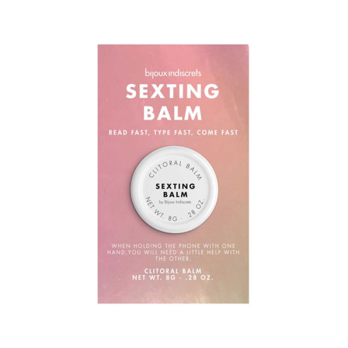 Бальзам для клітора Clitherapy:  SEXTING BALM, 8 г.  аромат пряного імбиру   Bijoux Indiscrets (Іспанія)