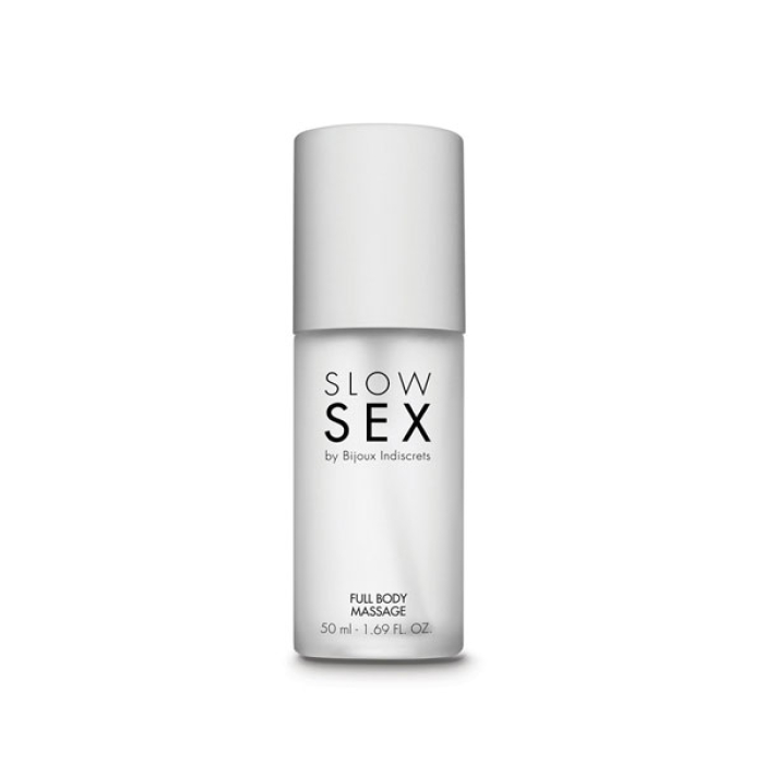 Гель-лубрикант  для масажу всього тіла  FULL BODY MASSAGE, 50 г.  Slow Sex by Bijoux Indiscrets (Іспанія)