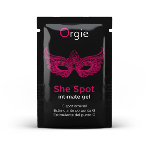 САШЕТ Збуджуючий гель  для точки G SHE SPOT, 2 мл ORGIE (Бразилія-Португалія)