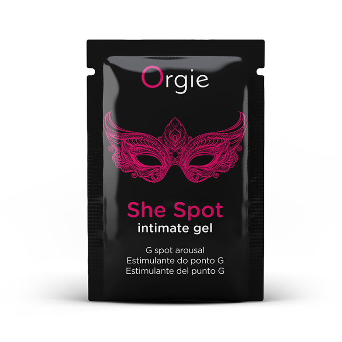 САШЕТ Збуджуючий гель  для точки G SHE SPOT, 2 мл ORGIE (Бразилія-Португалія)