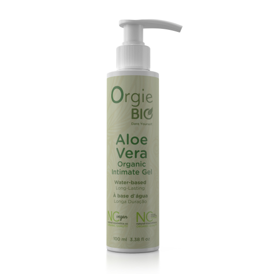 Органічний лубрикант  з екстрактом алое вера  ALOE VERA, 100 мл. ORGIE BIO (Бразилія-Португалія)
