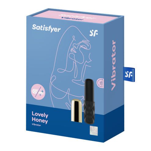 Віброкуля Mini Lovely Honey Gold Satisfyer (Німеччина)