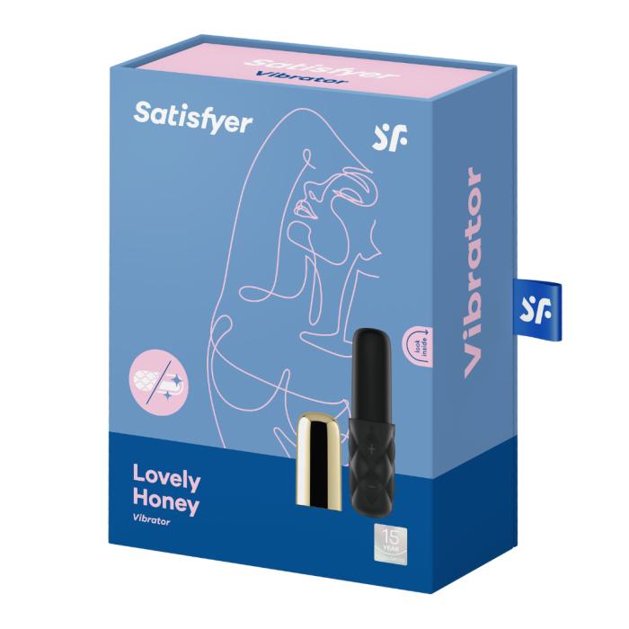 Віброкуля Mini Lovely Honey Gold Satisfyer (Німеччина)