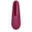 Смарт вакуумний кліторальний стимулятор  Curvy 1+  колір: бордовий  Satisfyer (Німеччина)
