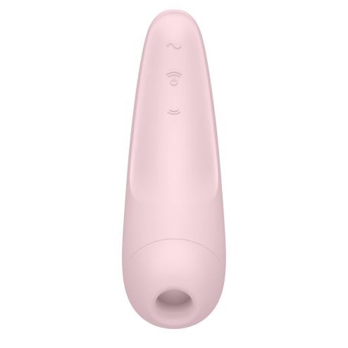 Вакуумний кліторальний стимулятор  Curvy 2+  колір: рожевий  Satisfyer (Німеччина)