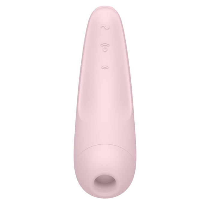 Вакуумний кліторальний стимулятор  Curvy 2+  колір: рожевий  Satisfyer (Німеччина)