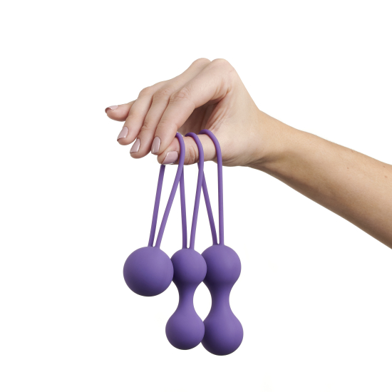 Набір вагінальних куль Кегеля  Sensual Kegel Balls Вага: 36, 62, 96 г.  So Divine (Велика Британія)