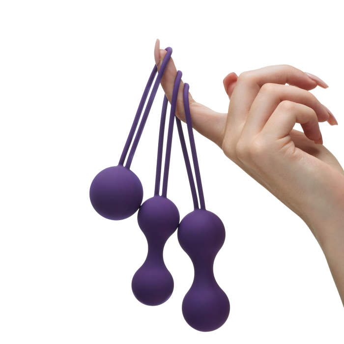 Набір вагінальних куль Кегеля  Sensual Kegel Balls Вага: 36, 62, 96 г.  So Divine (Велика Британія)