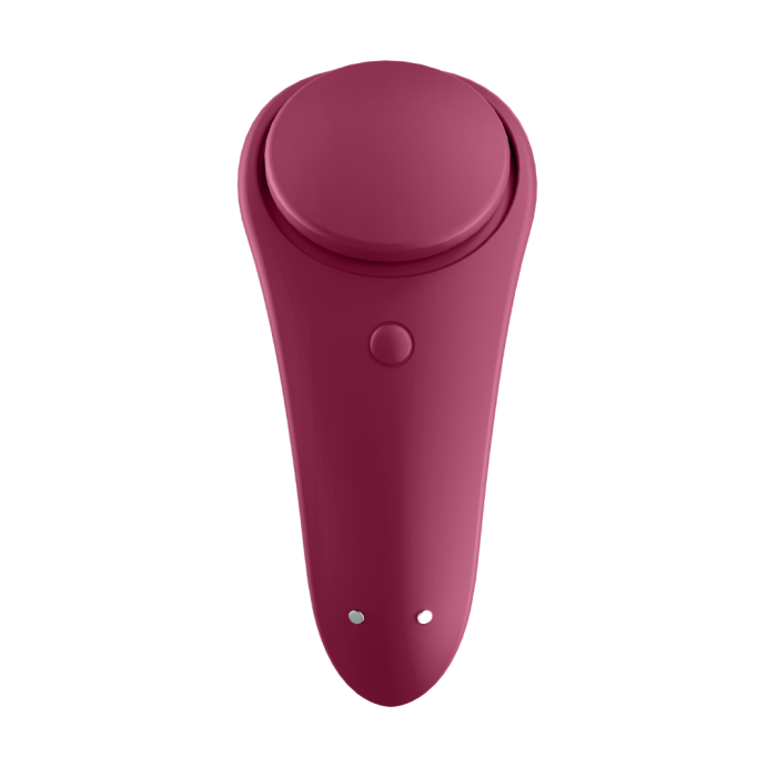 Смарт вібратор в трусики Sexy Secret  колір: бордовий  Satisfyer (Німеччина)