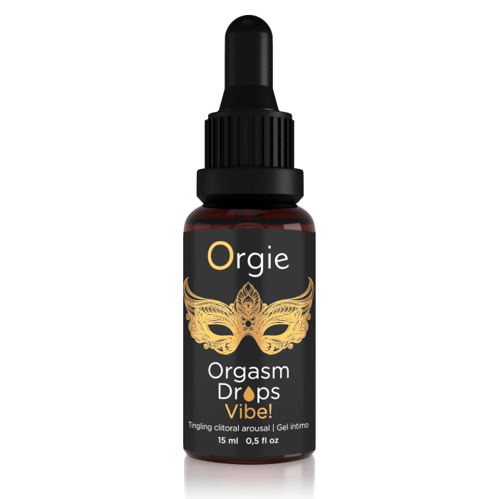 Кліторальні краплі з вібрацією   ORGASM DROPS VIBE!,15 мл  ORGIE (Бразилія-Португалія)