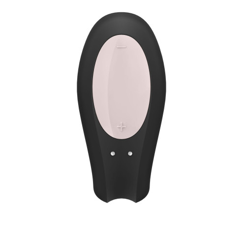 Смарт-вібратор для пар Double Joy колір: чорний  Satisfyer (Німеччина)